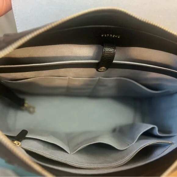 Like New SENREVE MAESTRA BAG - BLACK/GOLD - Picture 7 of 9